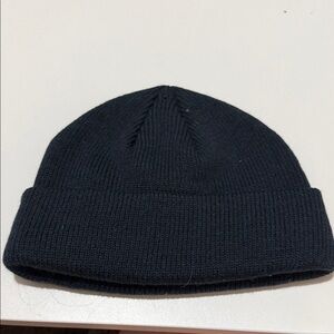 Dark Navy Knit Beanie